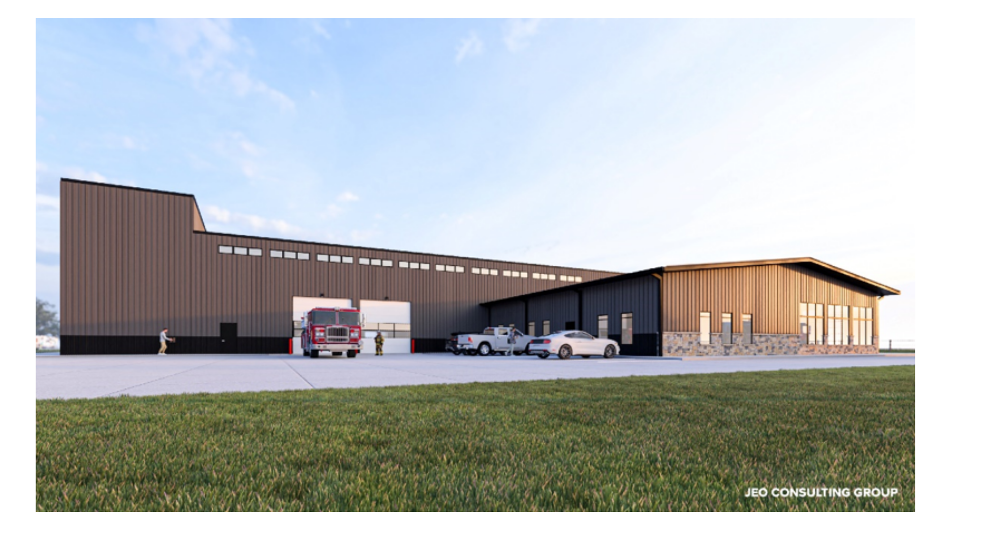 Fire Station Mockup Image